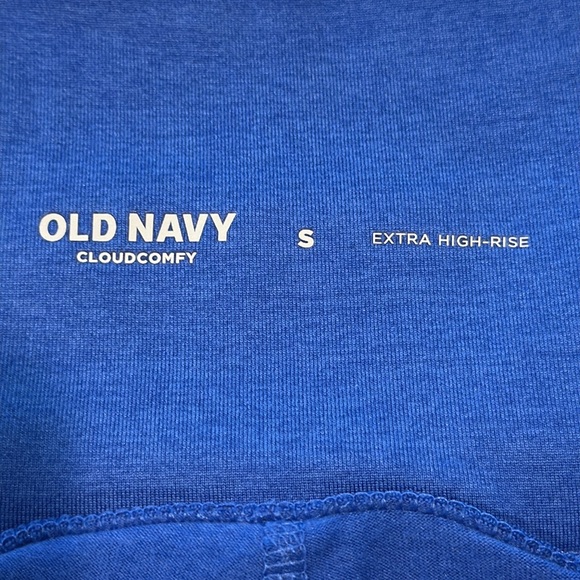 Old Navy CloudComfy Skort Extra High Waisted Crayon Blue Bike Shorts - Picture 3 of 16